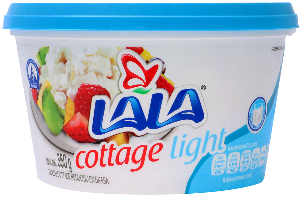 Queso Cottage Light Lala 350.0 Gr