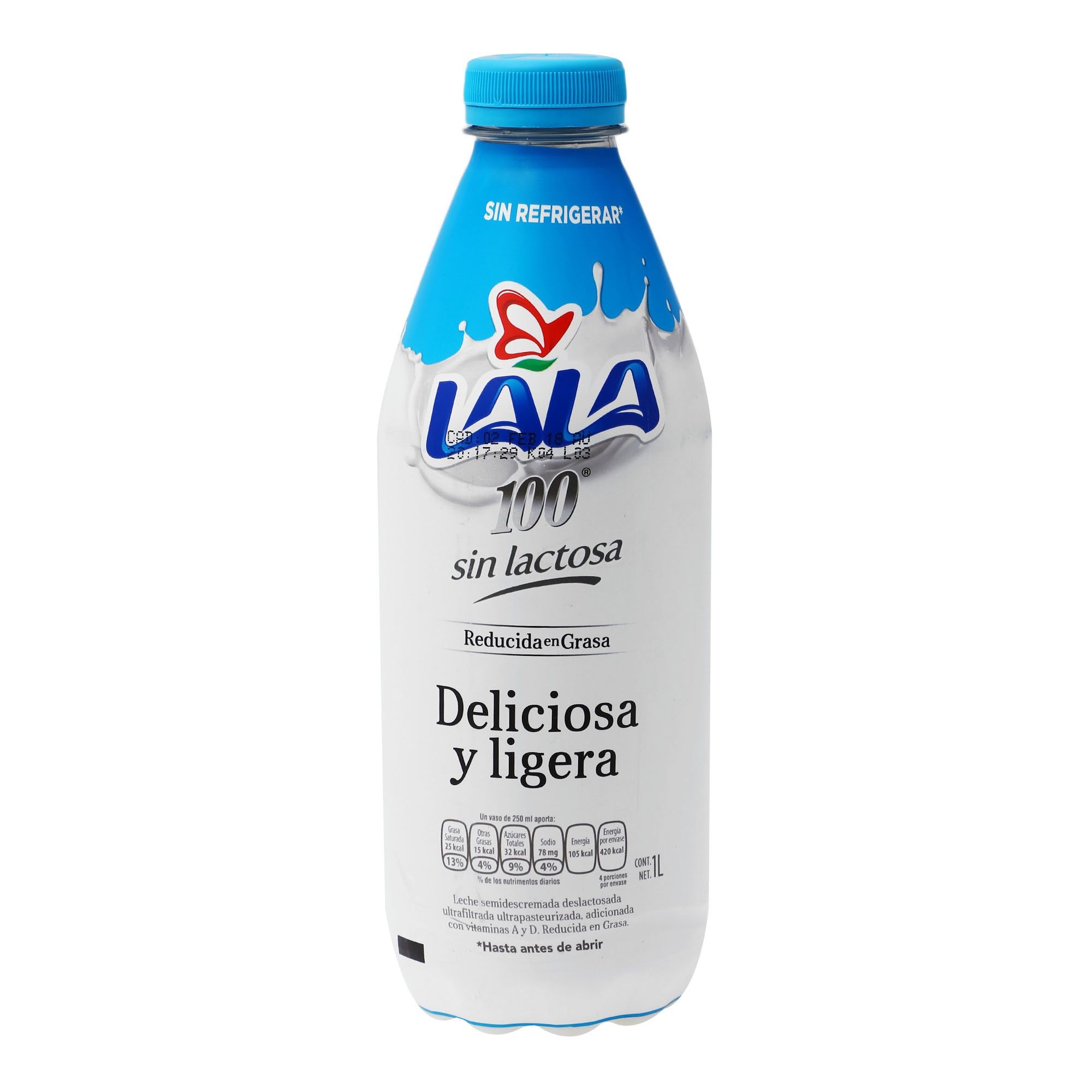 Uht Red En Grasas Sin Lac 100% Lala 1.0 Lt