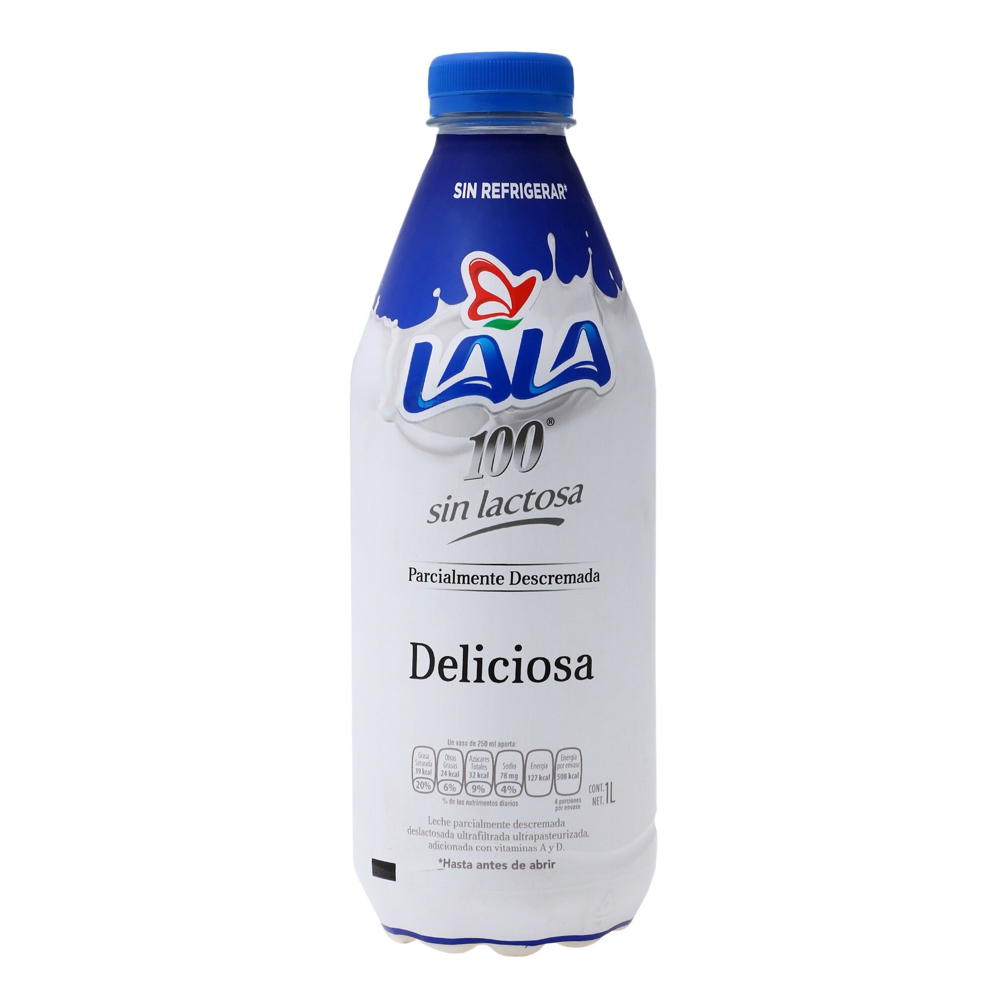 Uht Semidesc 100 % Sin Lactosa Lala 1.0 Lt