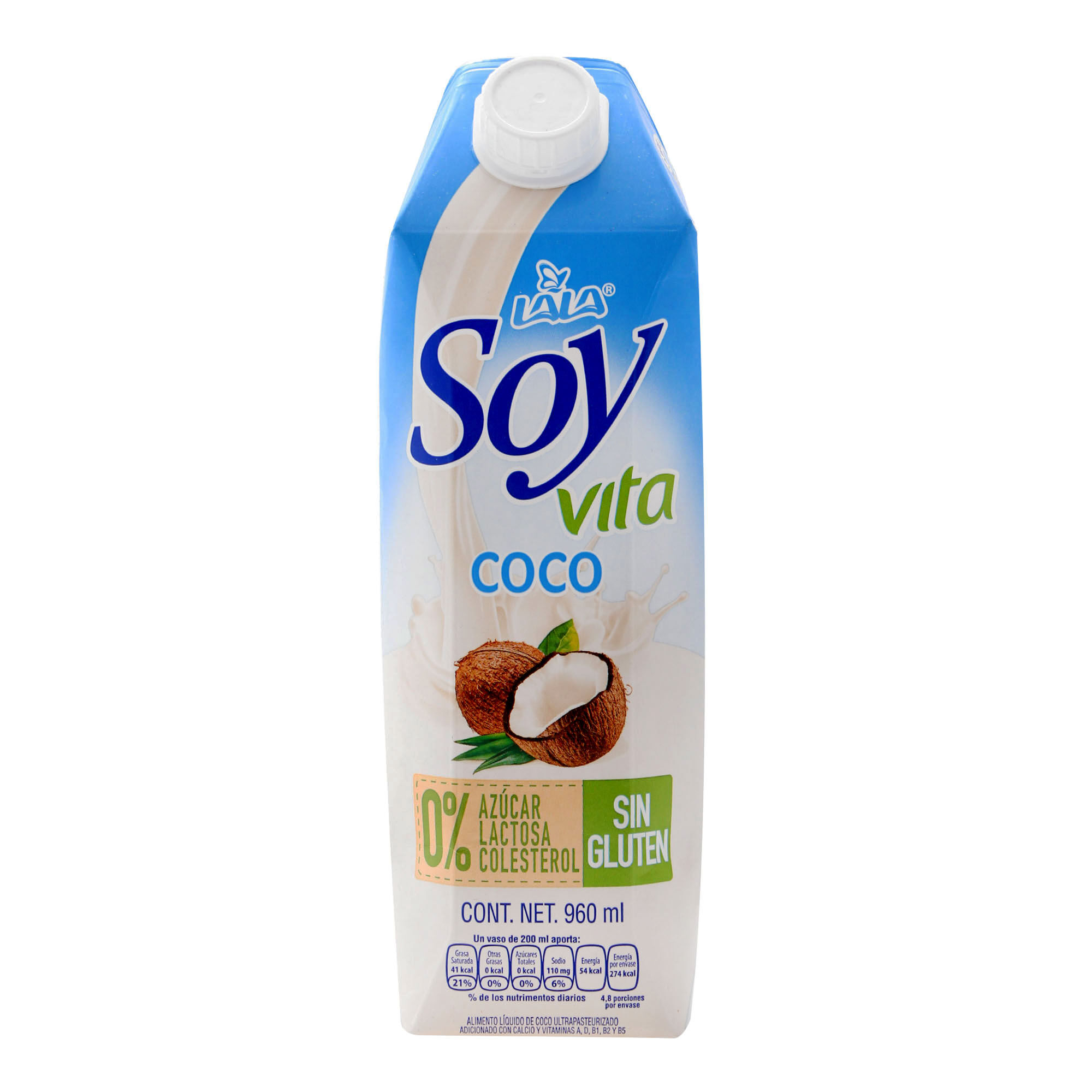 Alimento Liquido De Coco Soy Vita 960.0 Ml