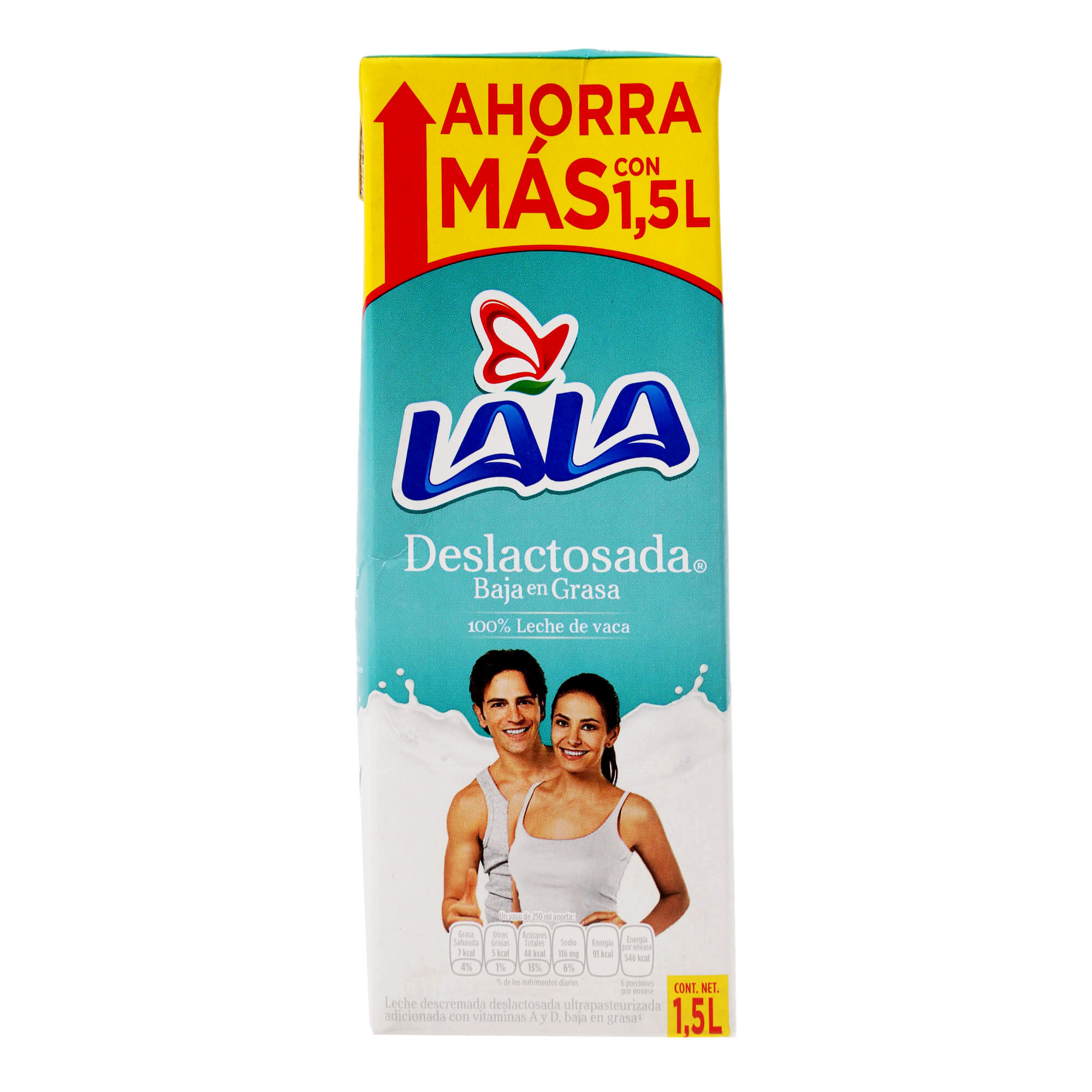 Uht Deslactosada Slim C / Tapa Lala 1.5 Lt