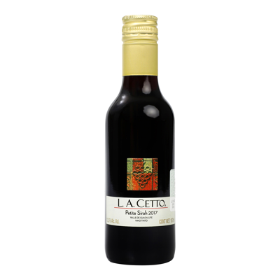 Vino Tinto Petit Sirah L.A. Cetto 187 Ml