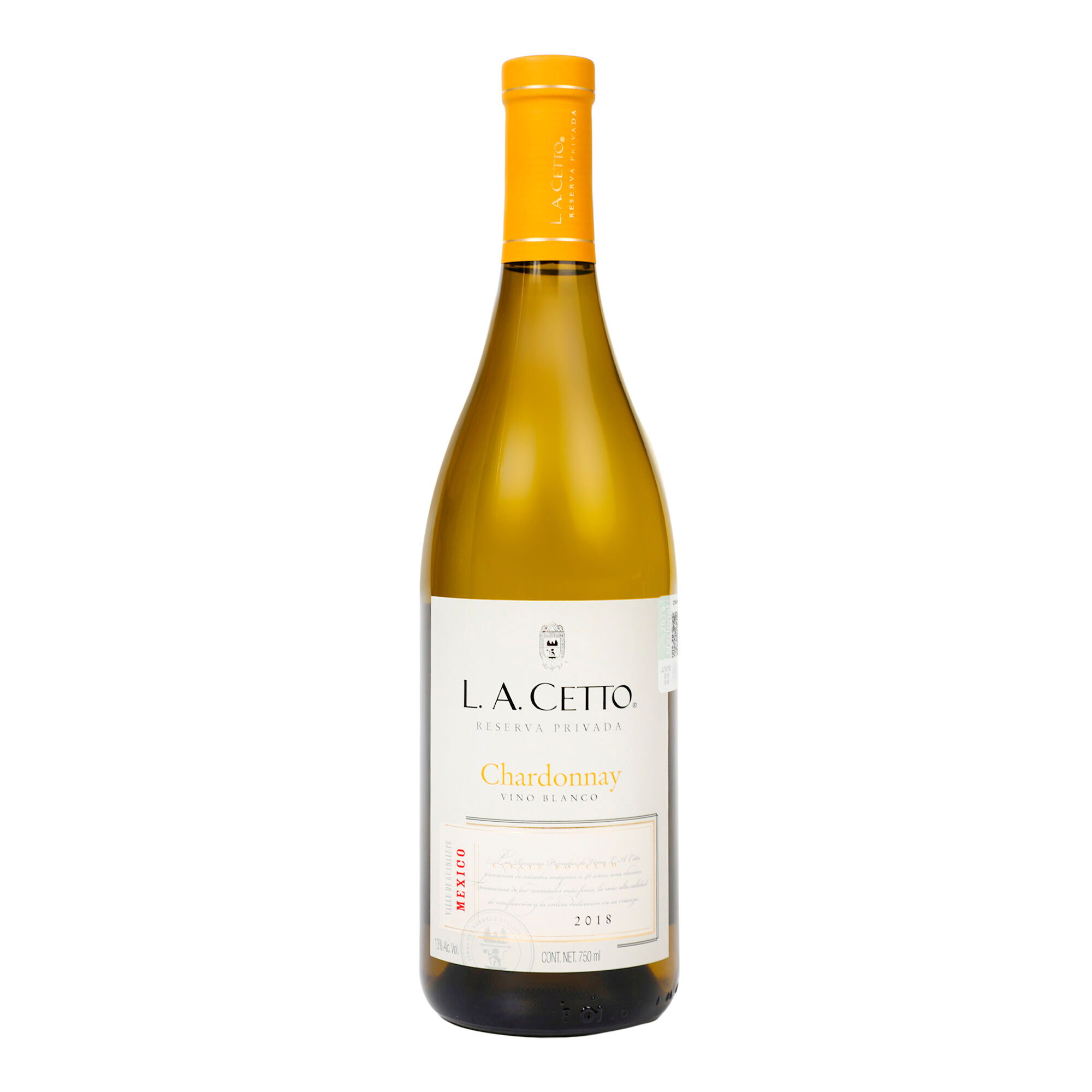 Vino Blanco Chardonay Reserva Privada L.A. Cetto 750.0