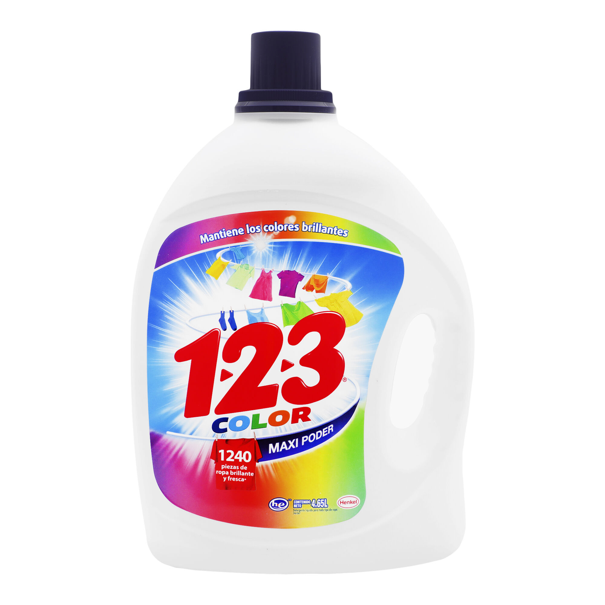 Detergente Liquido Color 1 2 3 4.65 Lt