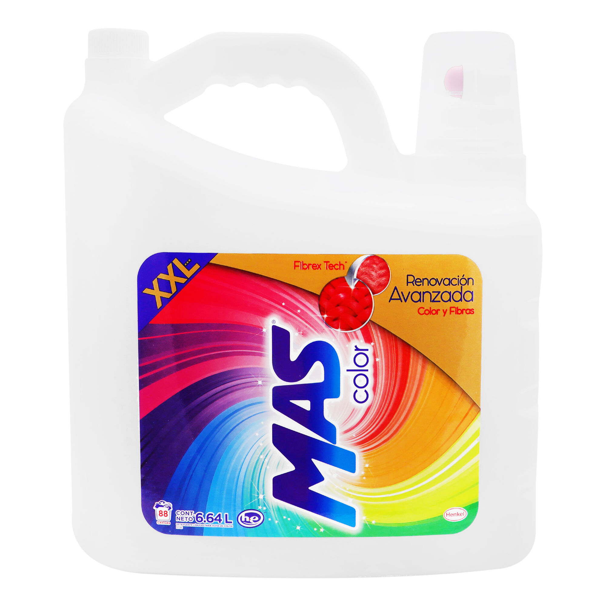 Detergente Liquido Color Xxl Mas 6.64 Lt
