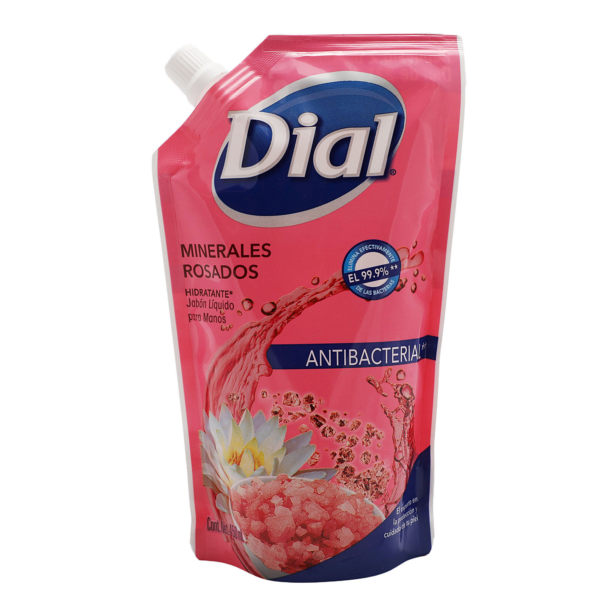 Jabon Liquido Para Manos Minerales Dial 450.0 Ml