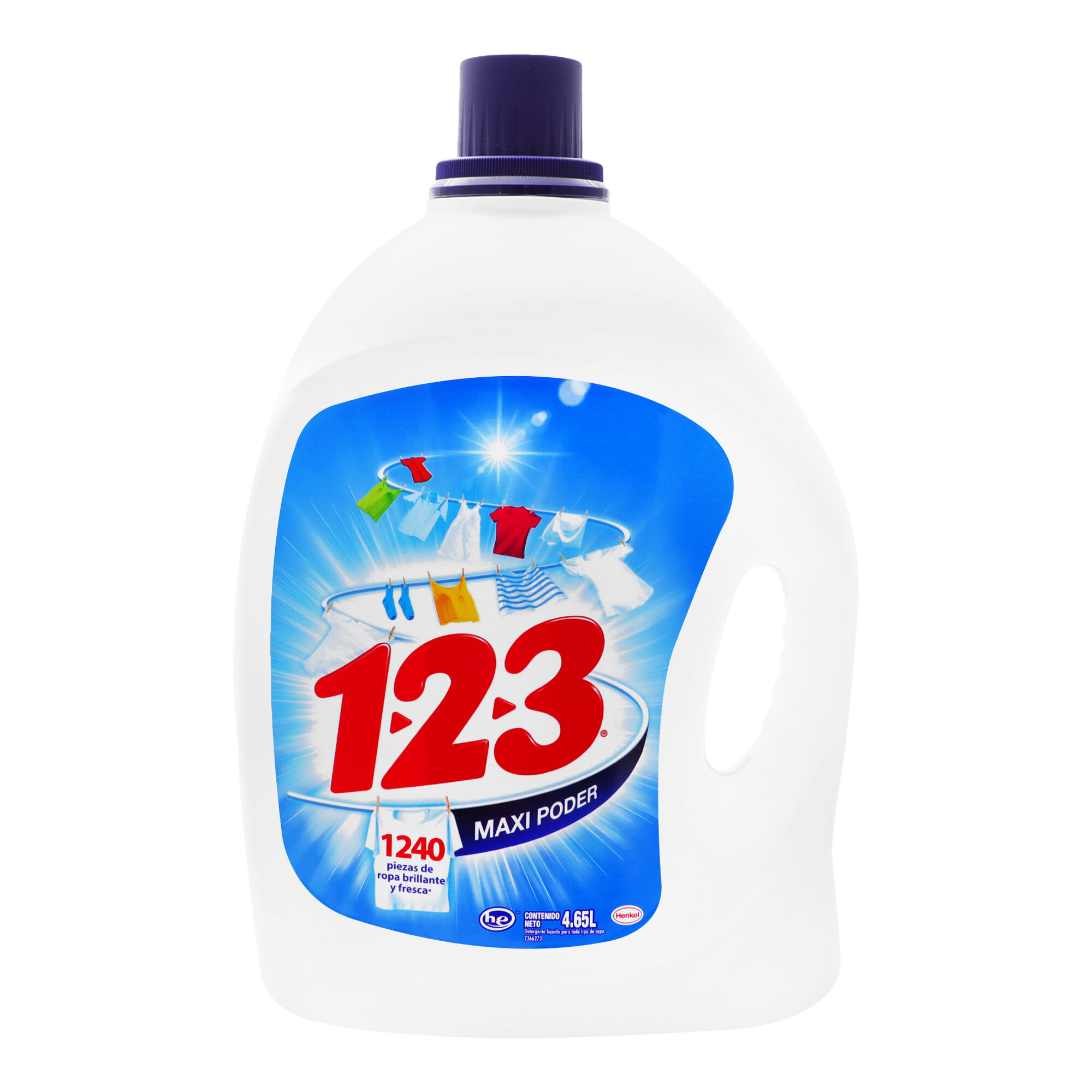 Detergente Liquido Fresca Blancura 1 2 3 4.65 Lt