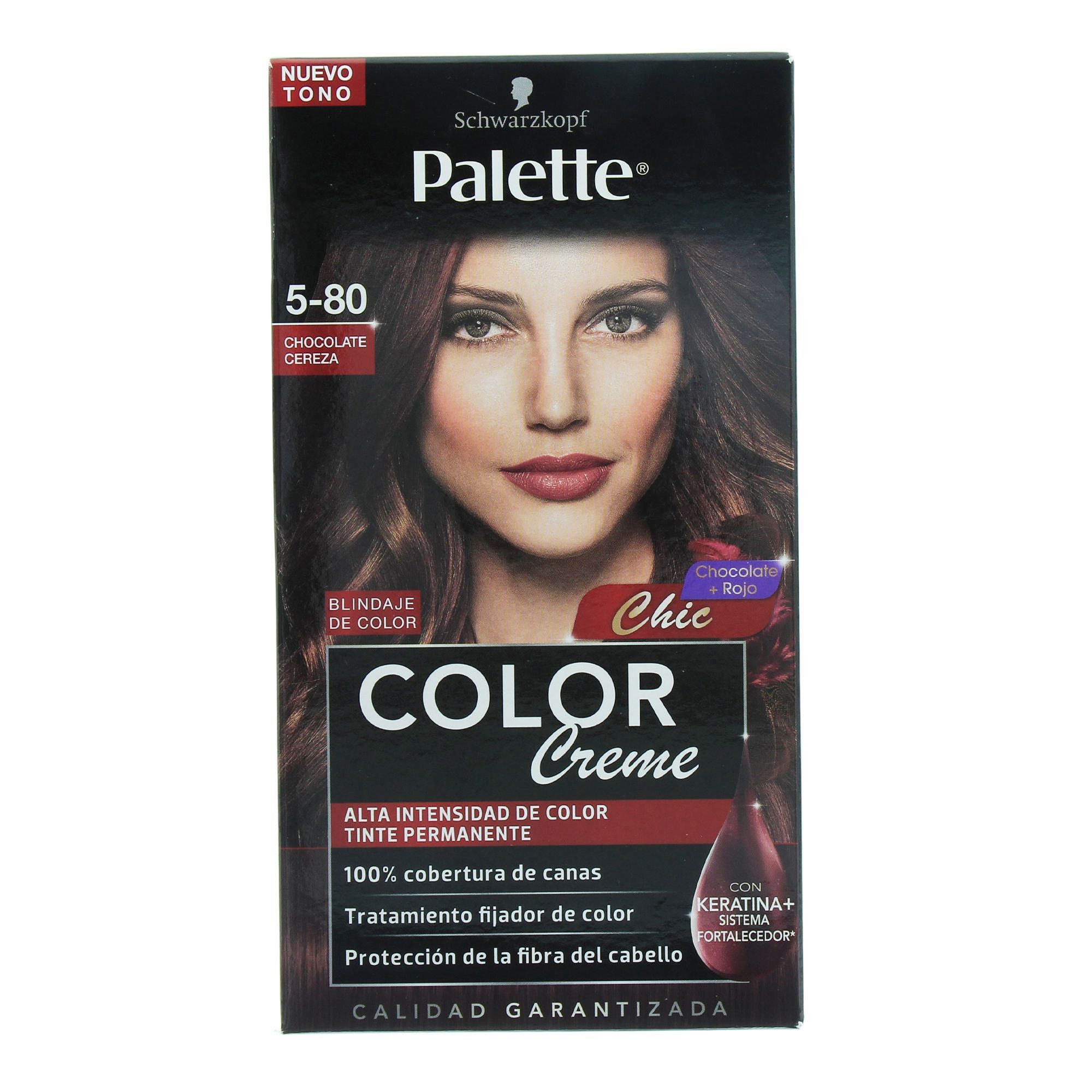 Tinte Cabello Chocolate Cereza #5 80 Palette 1.0 Pza