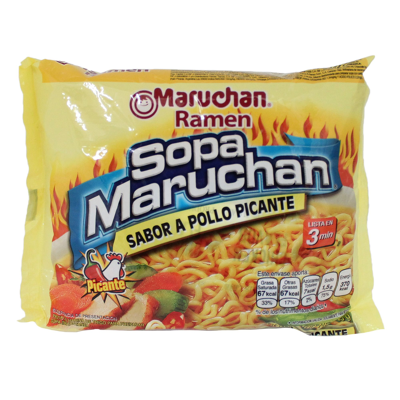 Sopa Ramen Pollo Picante Maruchan 85.0 Gr