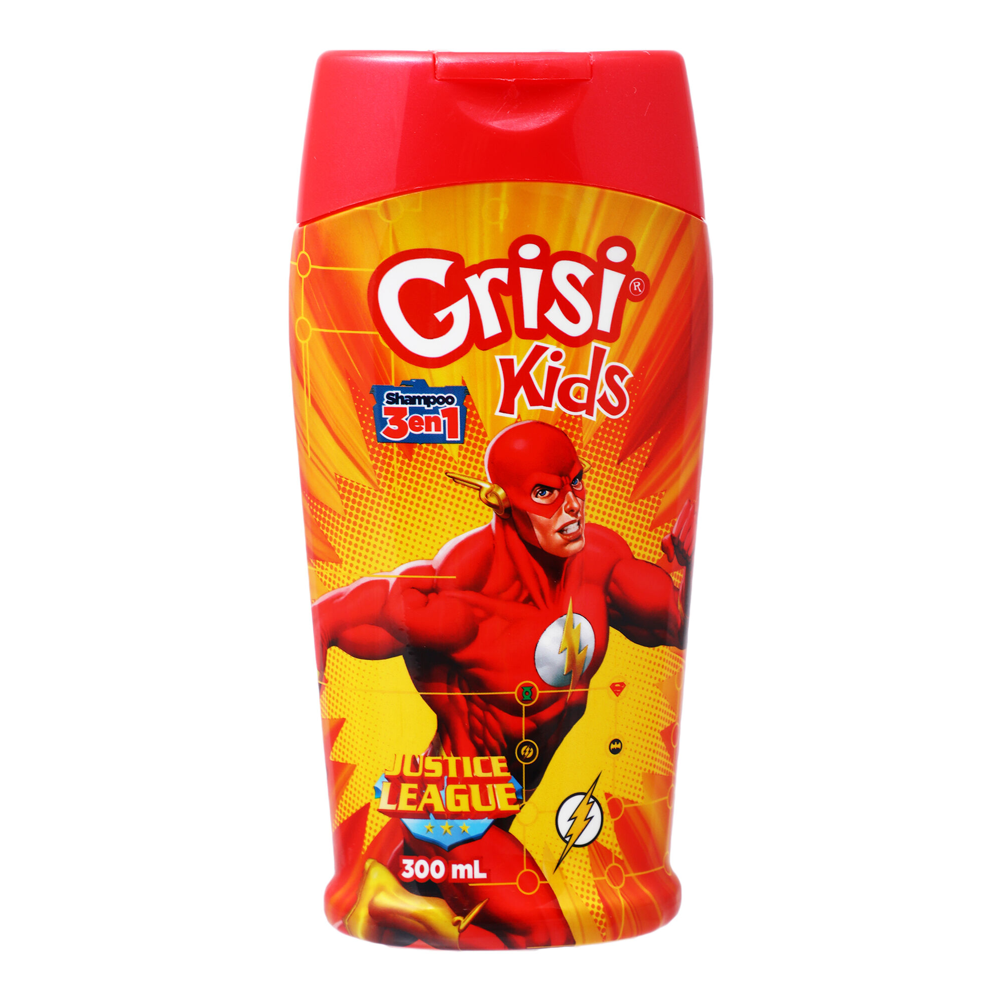 Shampoo 3 En 1 Liga De La Justicia Grisi 300.0 Ml