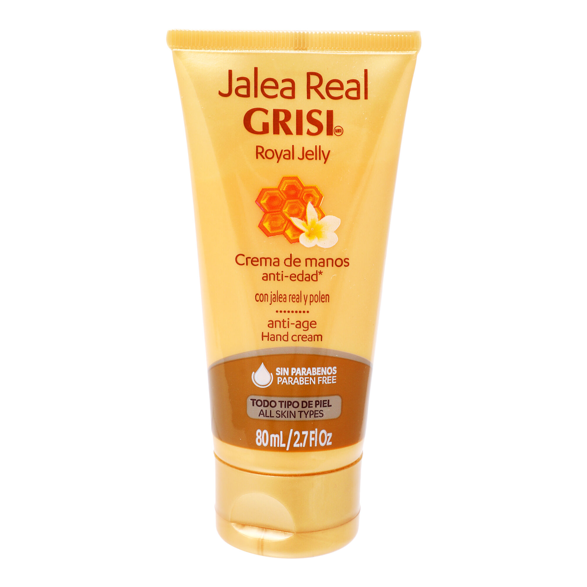 Crema P/manos Anti Edad Jalea Real&polen Grisi 80.0 Ml