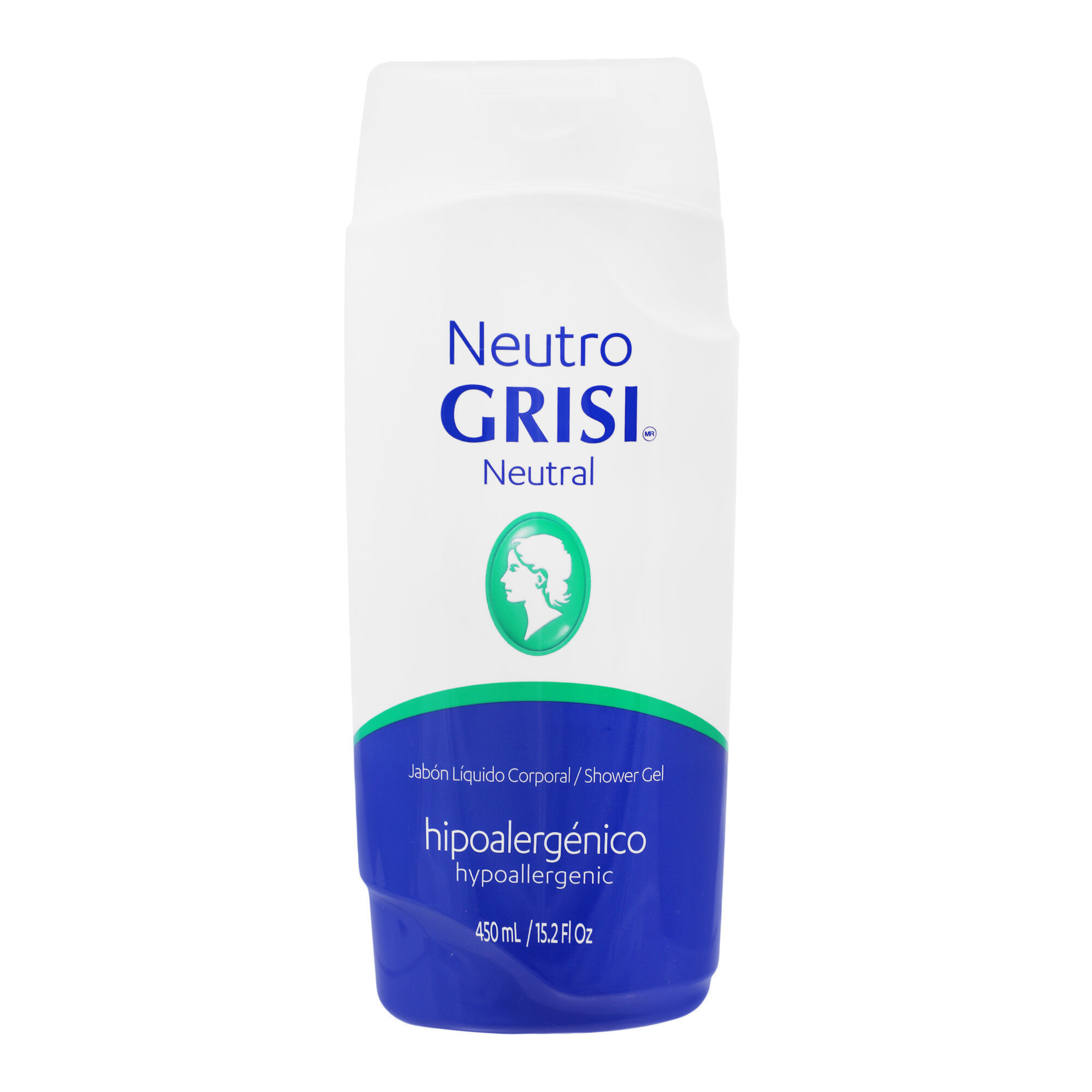 Jabon Liq Corporal Hipoalergenico Neutro Grisi 450.0 Ml
