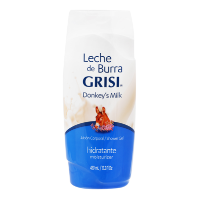 Jabon Liq Corporal Hidratante Leche De Burra Grisi 450.0