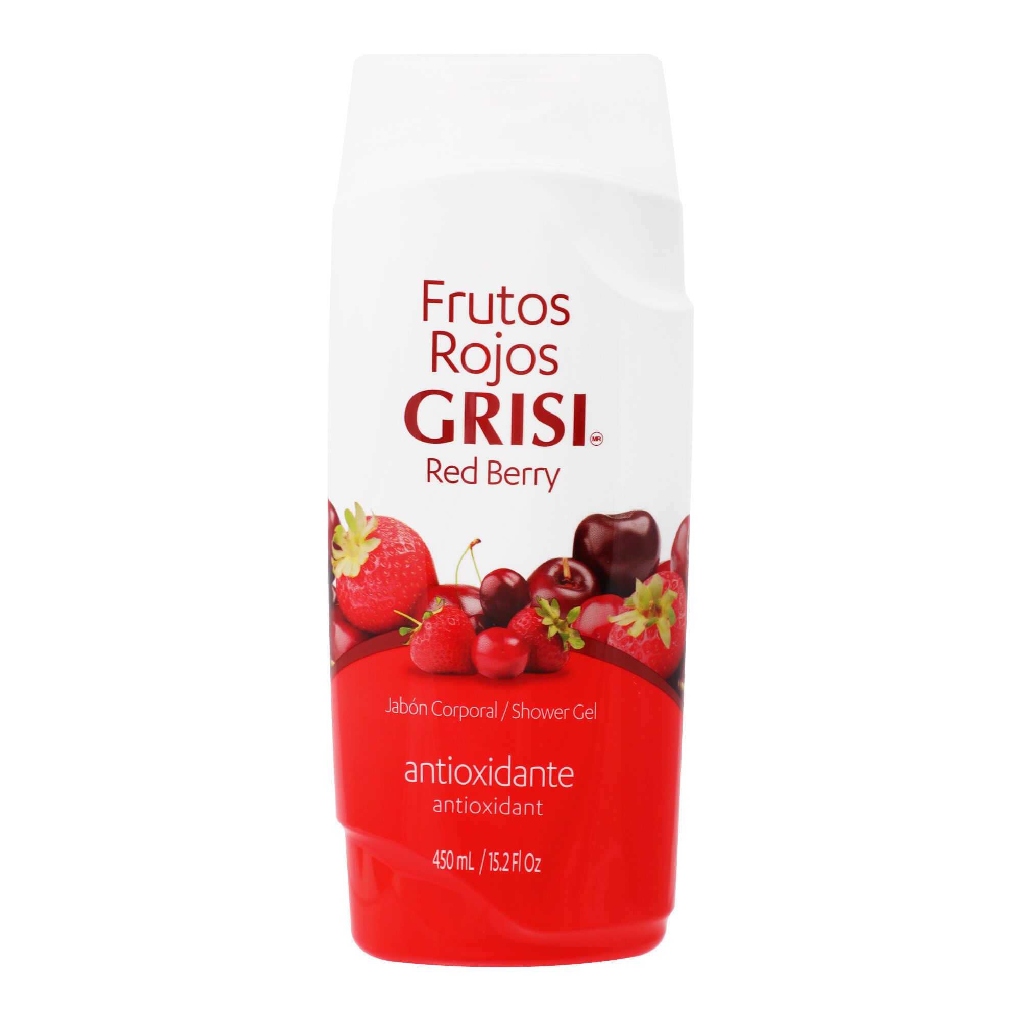 Jabon Liq Corporal Antioxidante Red Berry Grisi 450.0 M