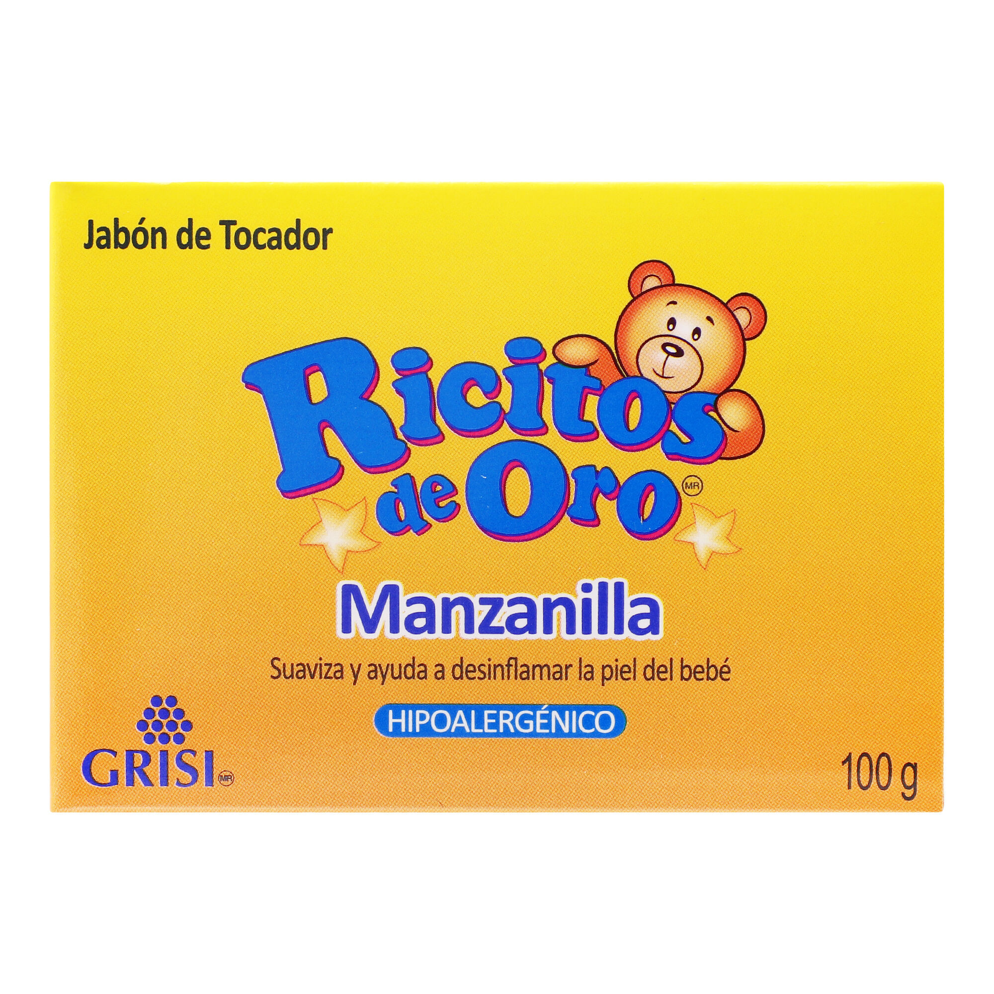 Jabon P/bebe Manzanilla Ricitos De Oro 100.0 Gr