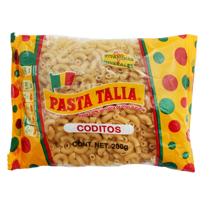 Pasta De Coditos Talia 200.0 Gr