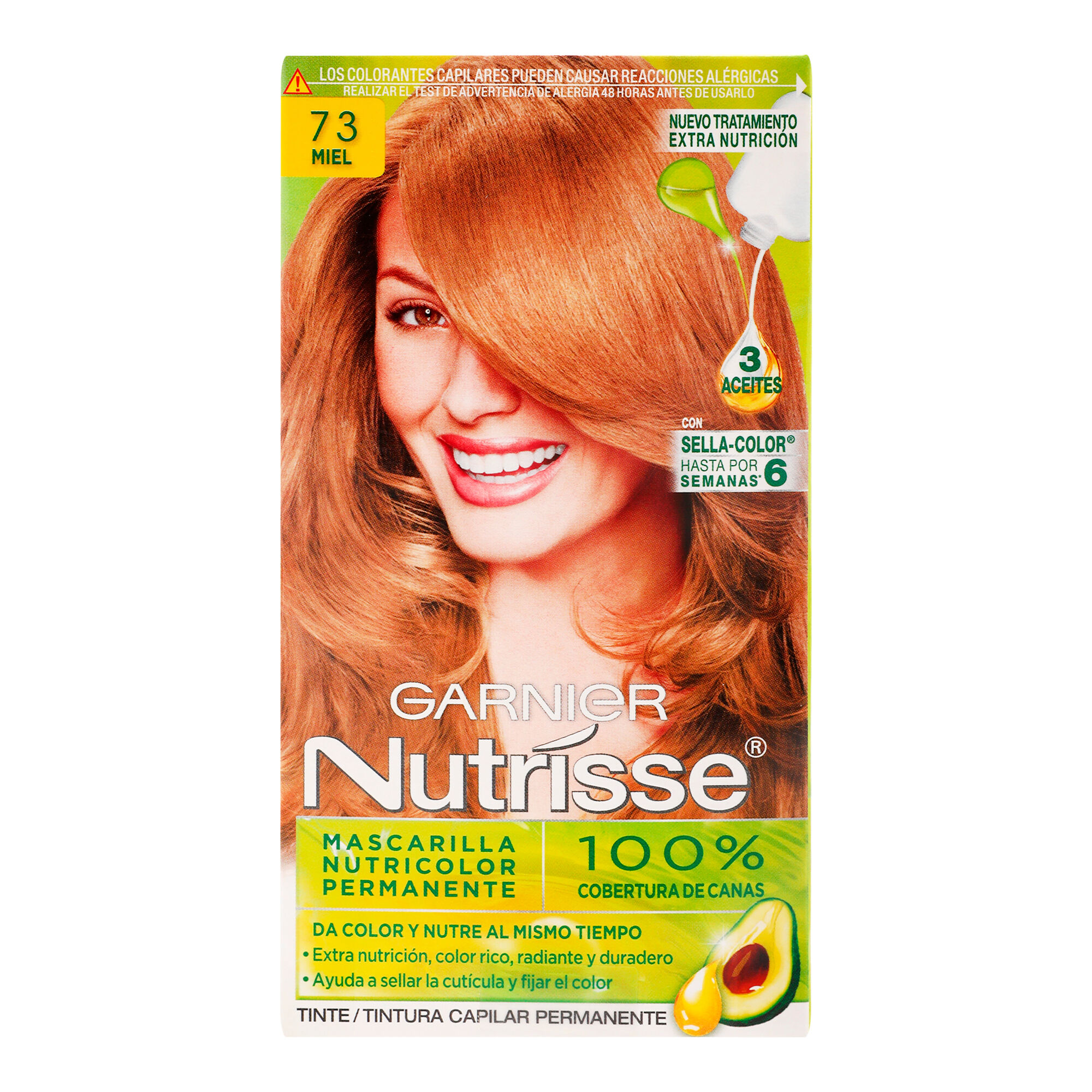 Tinte Cabello Miel #73 Nutrisse 1.0 Pza