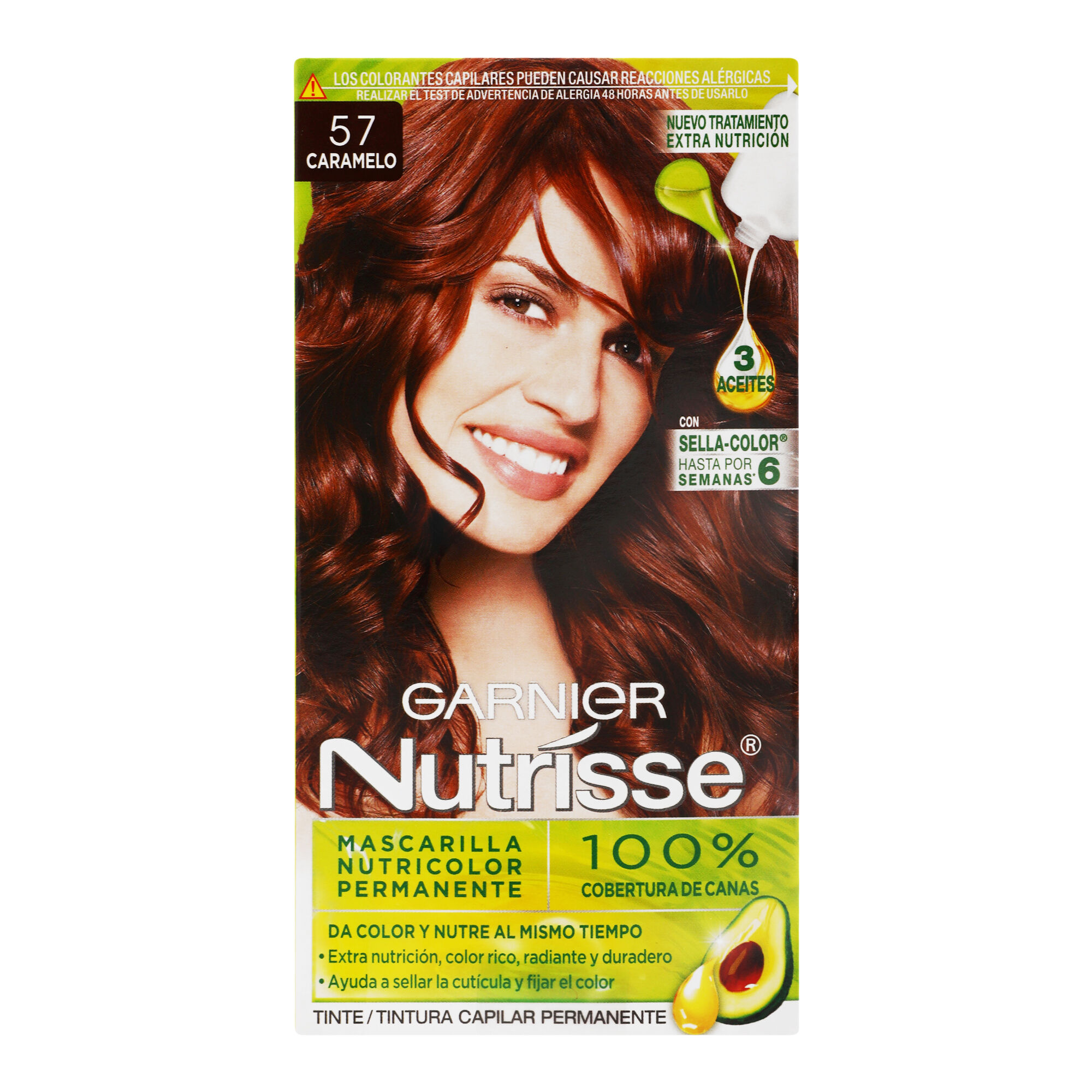 Tinte Cabello Caramelo #57 Nutrisse 1.0 Pza