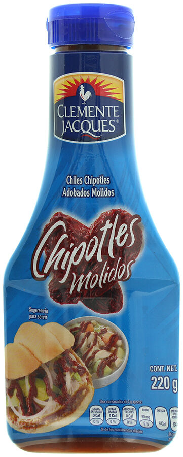 Chiles Chipotles Adobados Molidos Clemente Jac 220.0 Gr