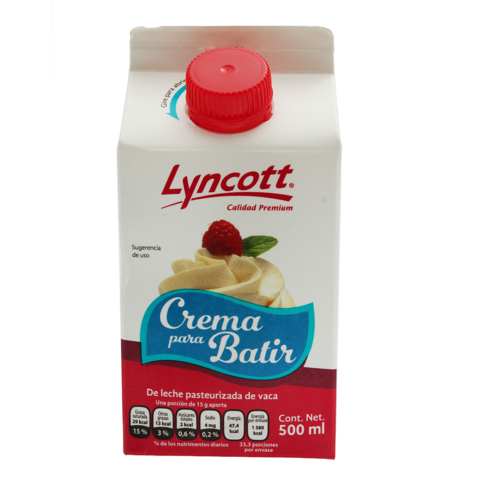 Crema Dulce Lyncott 500.0 Ml