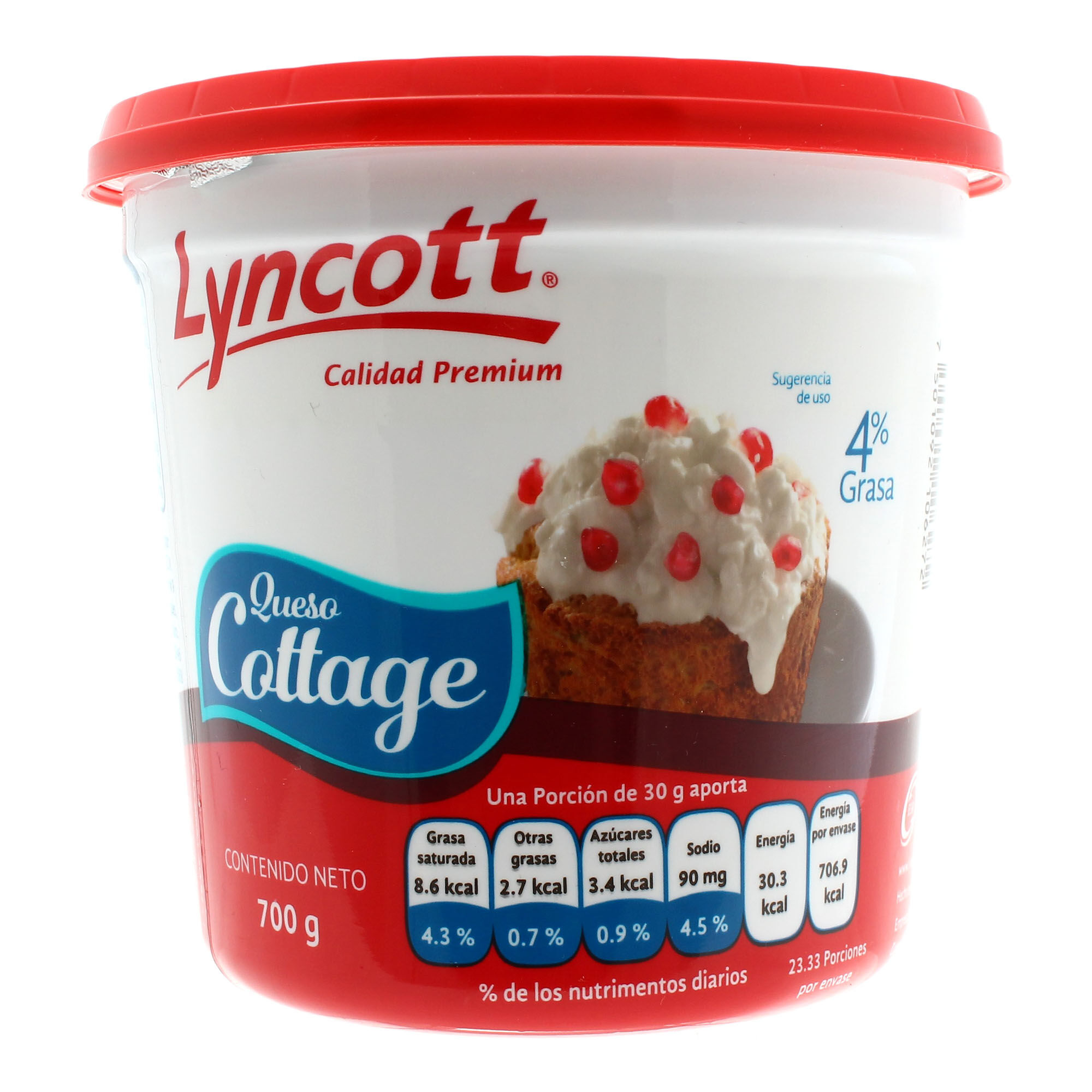 Queso Cottage Lyncott 700.0 Gr