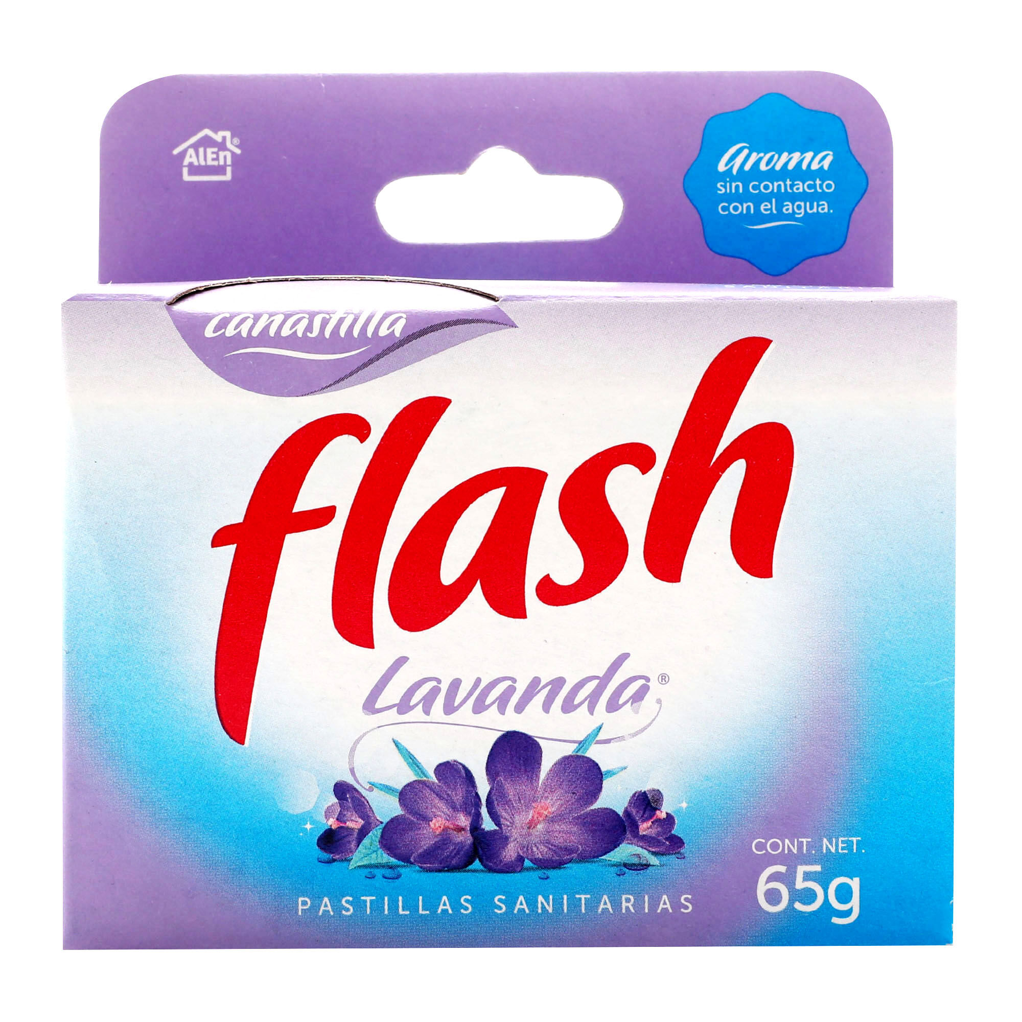 Pastilla Sanitaria Lavanda Flash 65.0 Gr