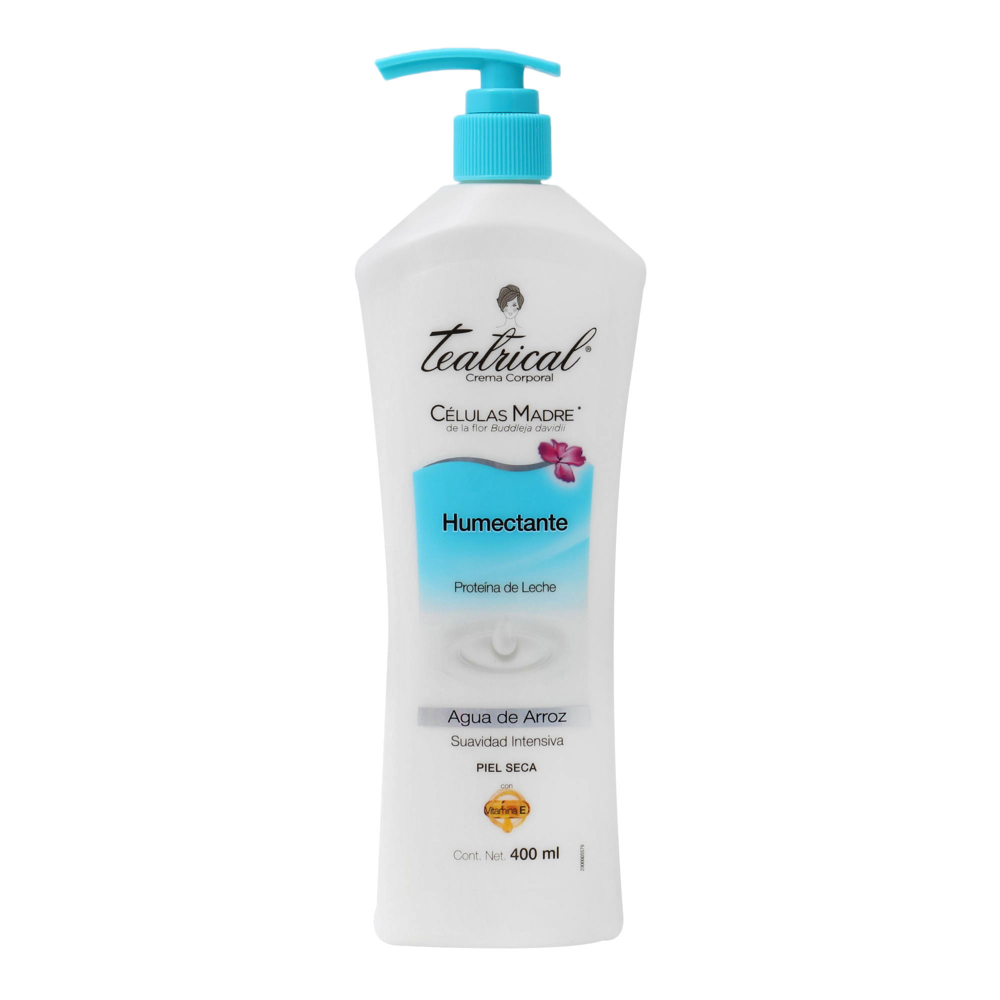 Crema Corporal Celulas Madre Humec Teatrical 400.0 Ml