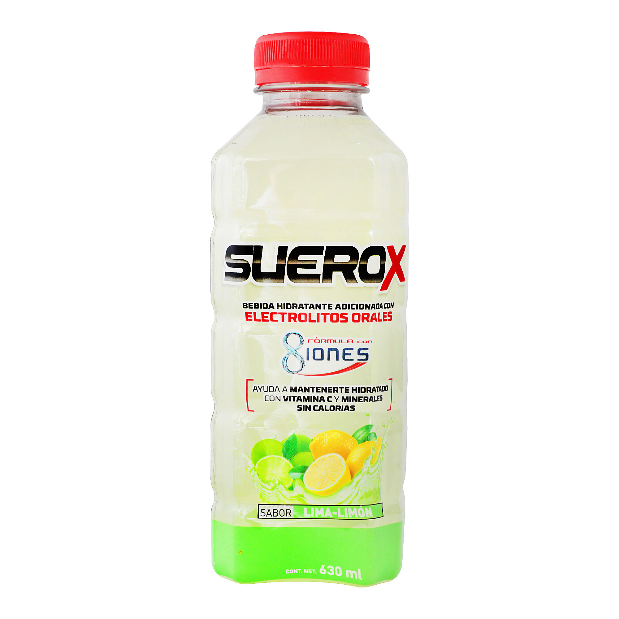 Lima Limon 8iones Suerox 630.0 Ml