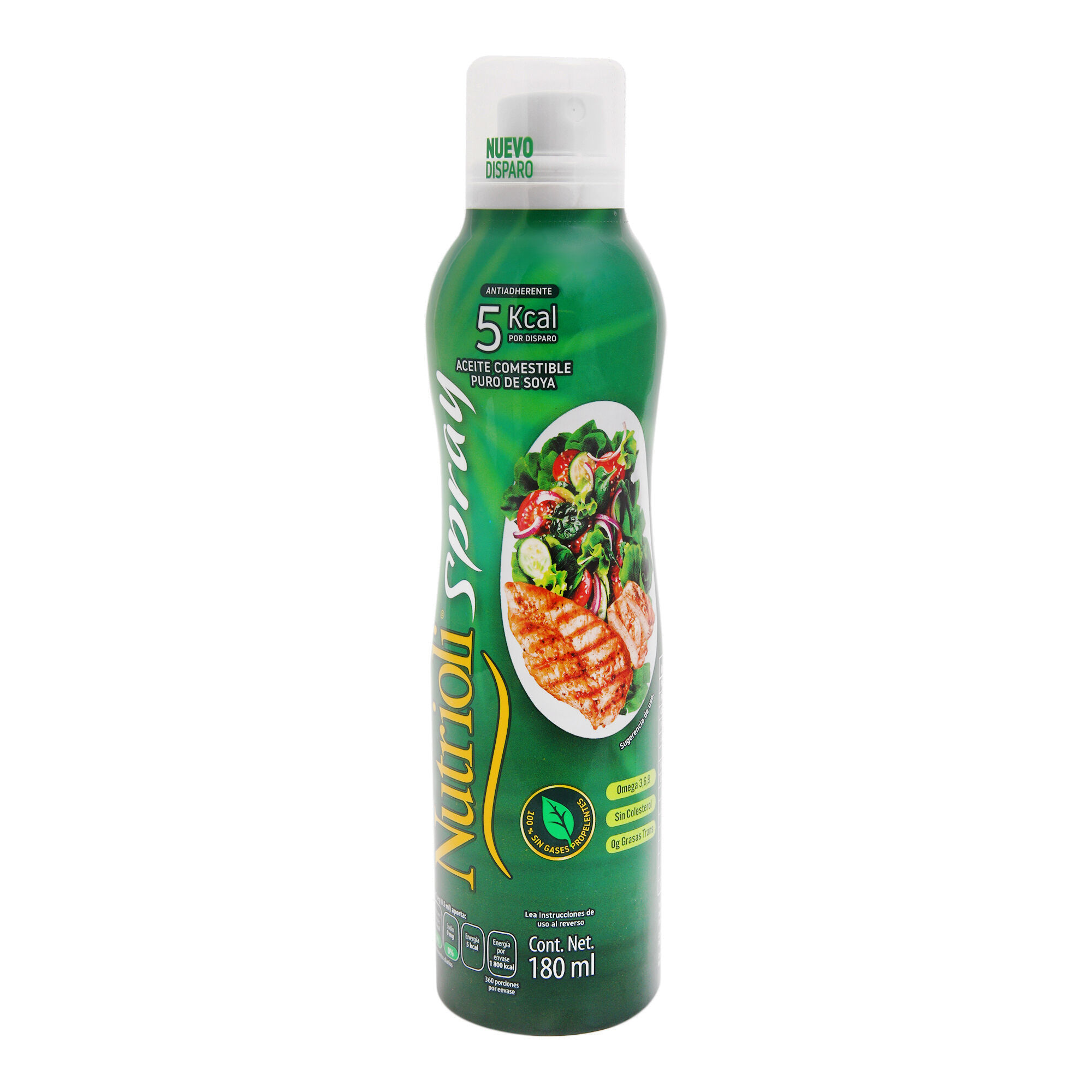 Aceite De Soya Spray Nutrioli 180.0 Ml