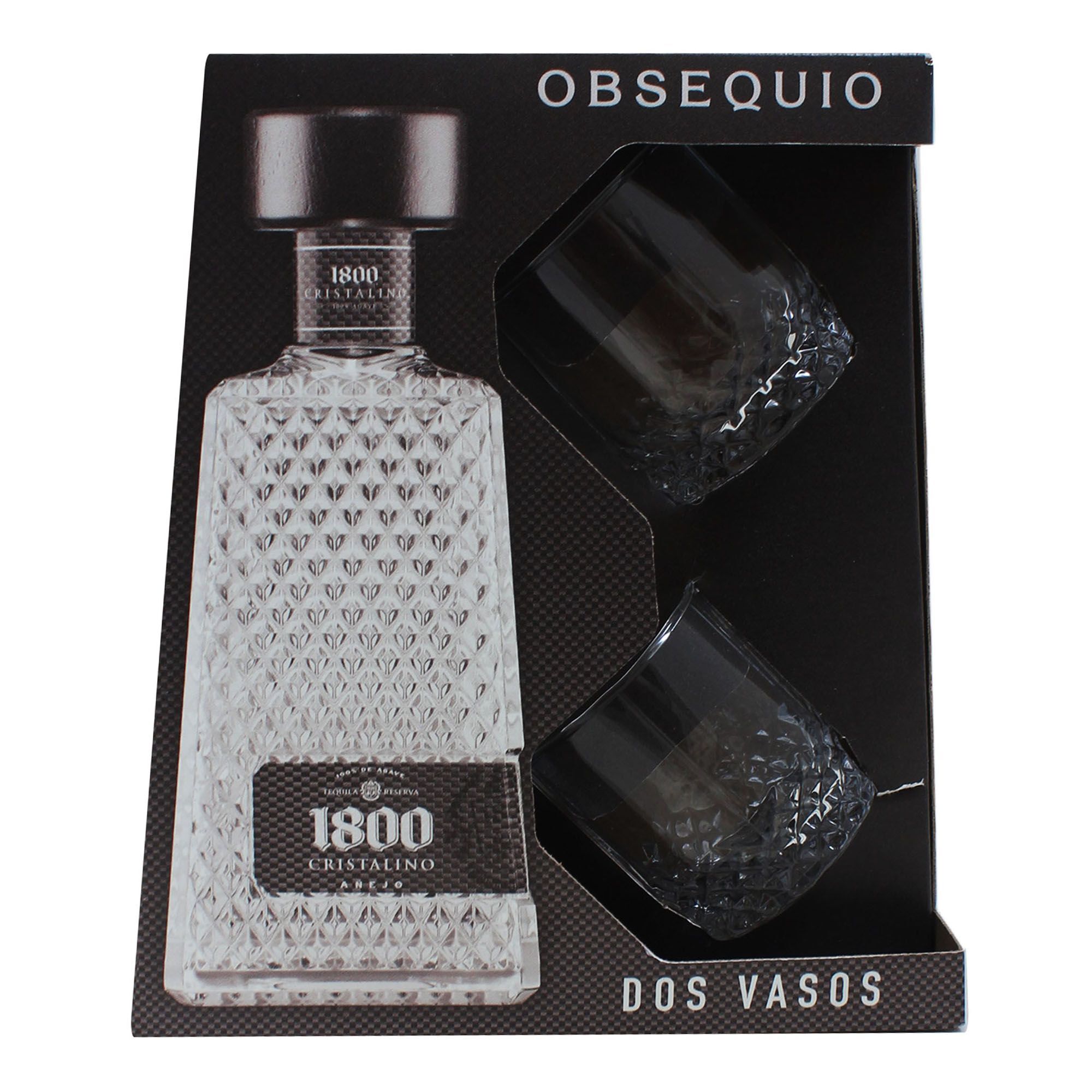 Tequila Cristalino Añejo 1800 700.0 Ml