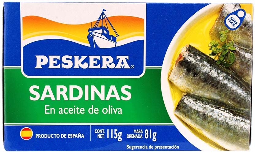 Sardina Ac Oliva Peskera 115.0 Gr