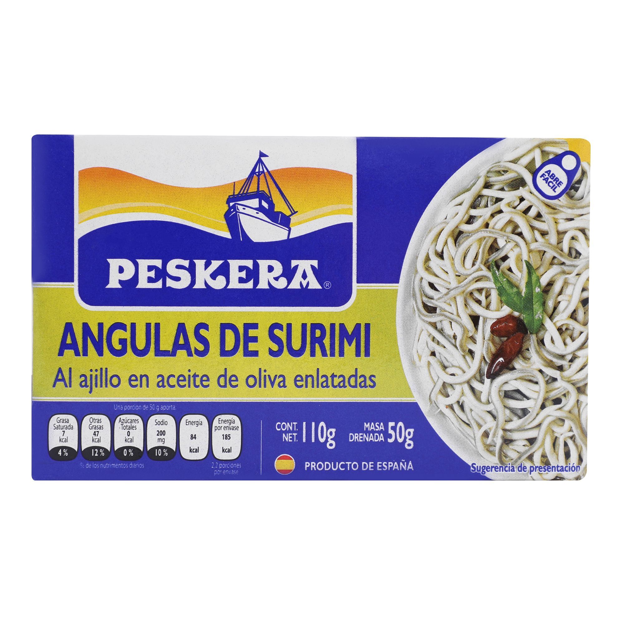 Angula Surimi Ajilo Peskera 110.0 Gr