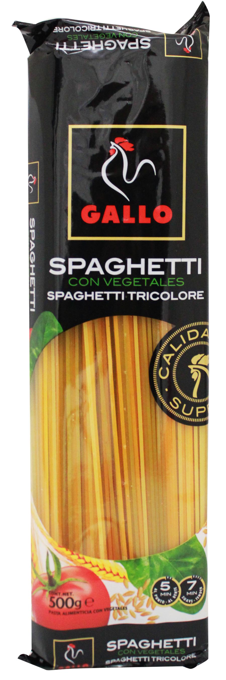 Spaghetti Vegetales Gallo 450.0 Gr