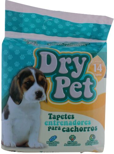 Tapete Entrenador (pads) 14 Pz Dry Pet 14.0 Pza