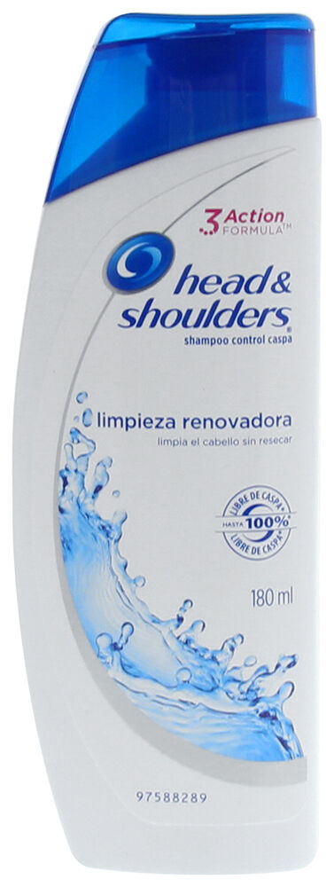 Shampoo Limpieza Renovadora Head&shoul 180.0 Ml