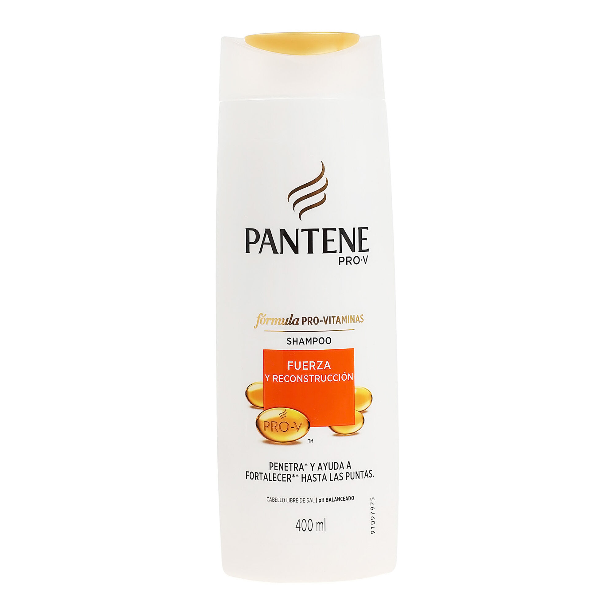 Shampoo Fuerza Reconstructora Pantene 400.0 Ml