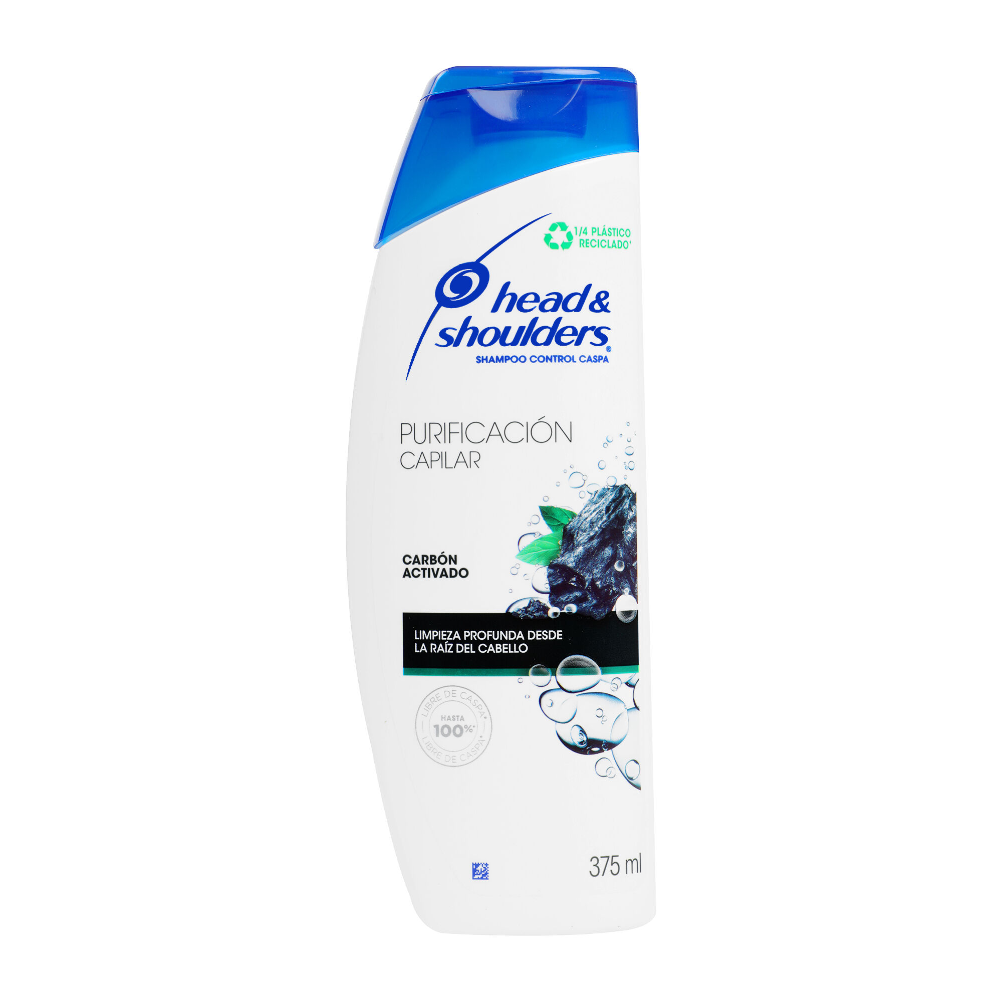Shampoo Carbon Activado Head&shoul 375.0 Ml