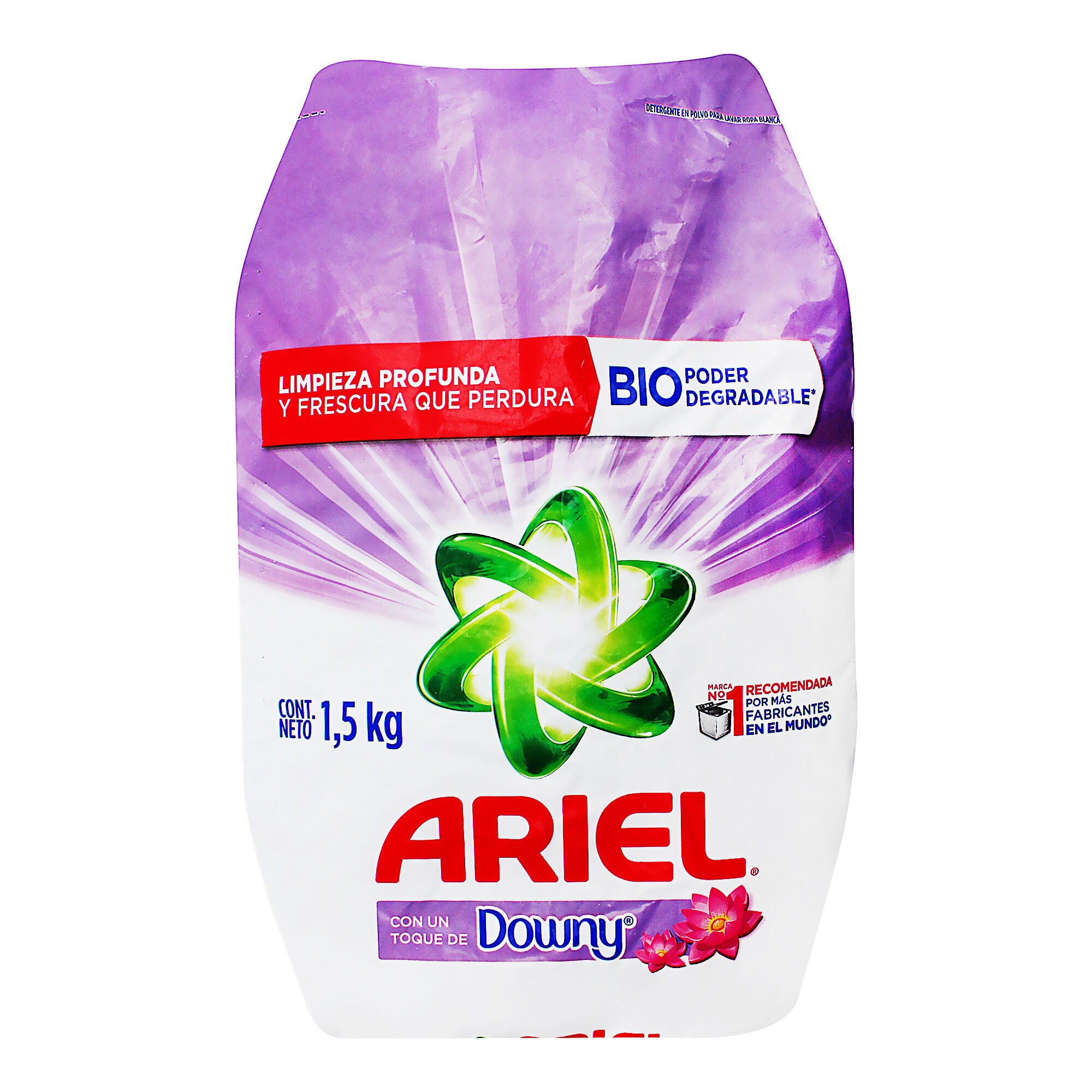 Detergente Polvo Toque De Downy Ariel 1.5 Kg