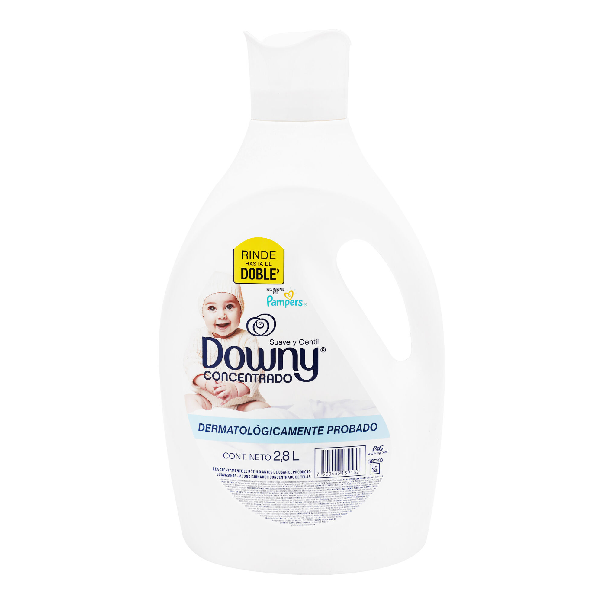 Suavizante Suave Y Gentil Downy 2.8 Lt