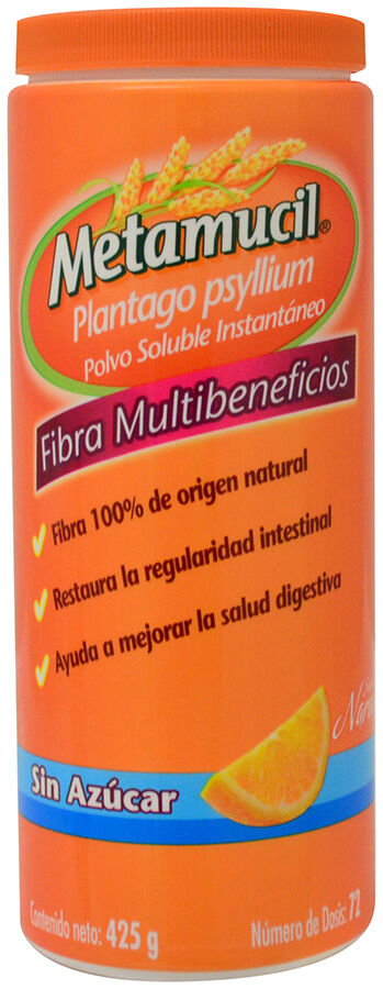 Polvo Naranja Metamucil 425.0 Gr