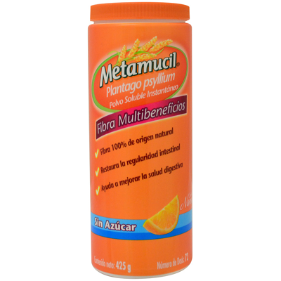 Polvo Naranja Metamucil 425.0 Gr