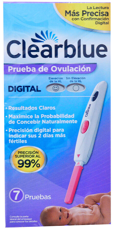 Prueba Ovulacion Clearblue 1.0 Pza