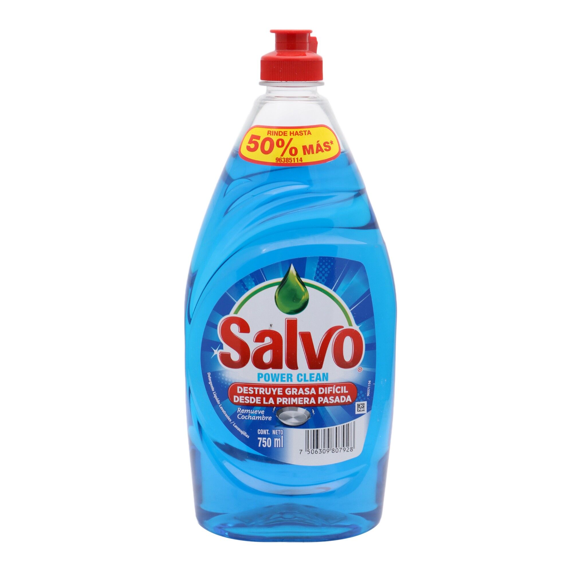 Jabon Liquido Power Clean Salvo 750.0 Ml