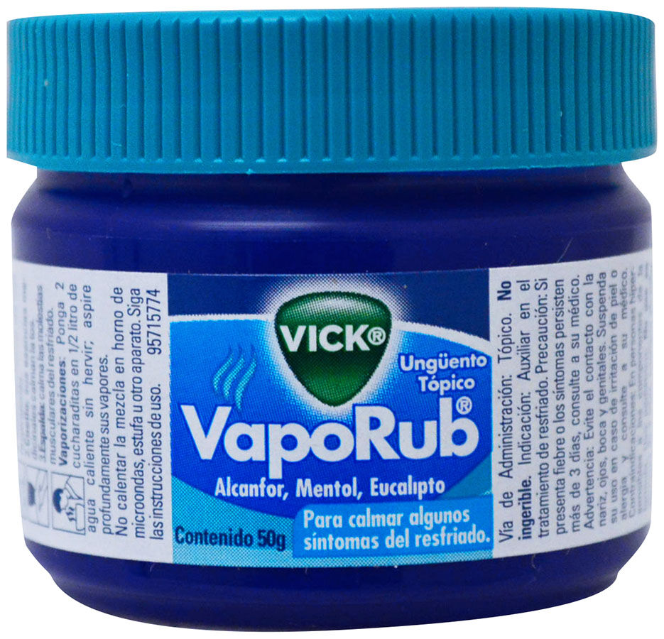 Unguento Descongestionante Vick 50.0 Gr