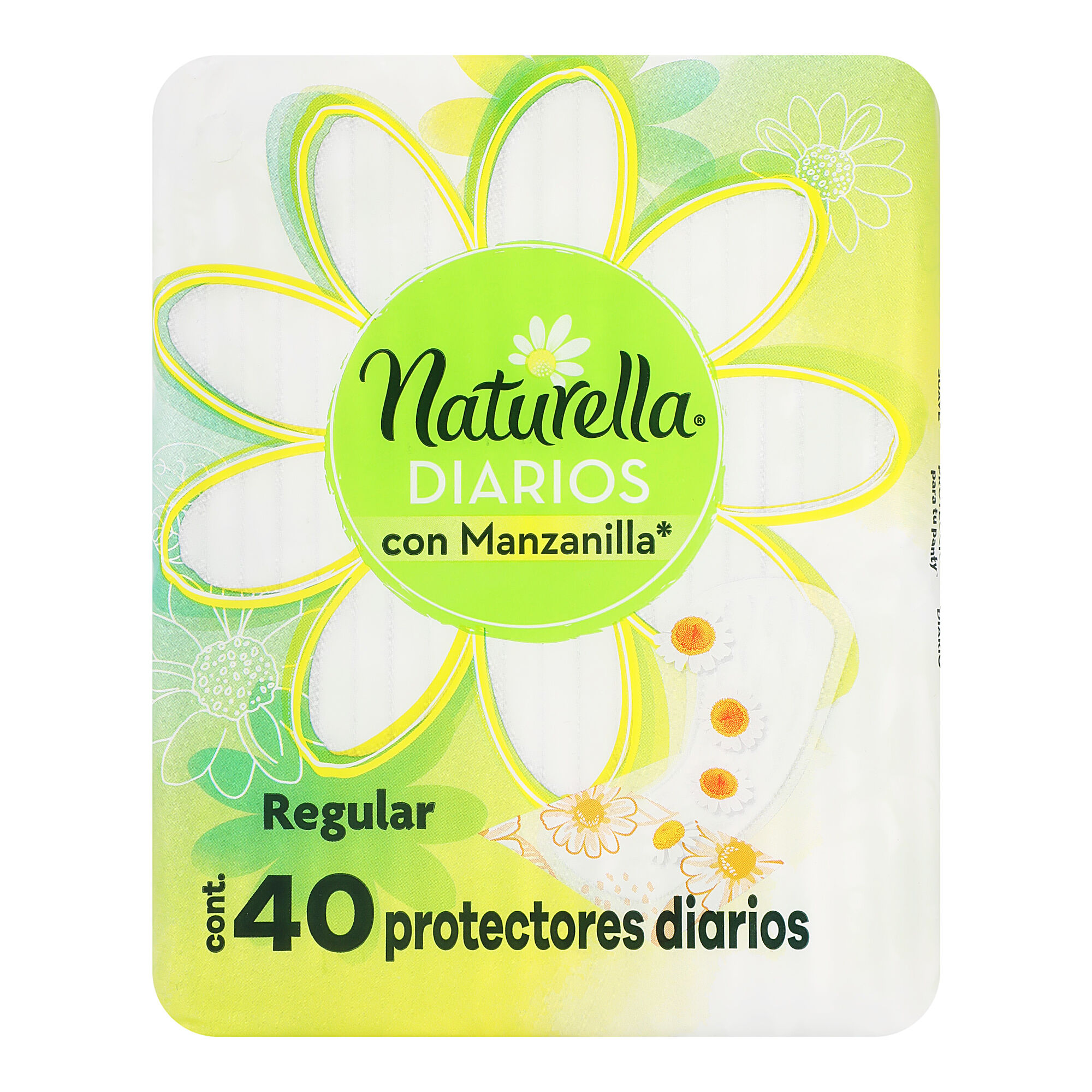Protectores Diarios Manzanilla Naturella 40.0 Pza