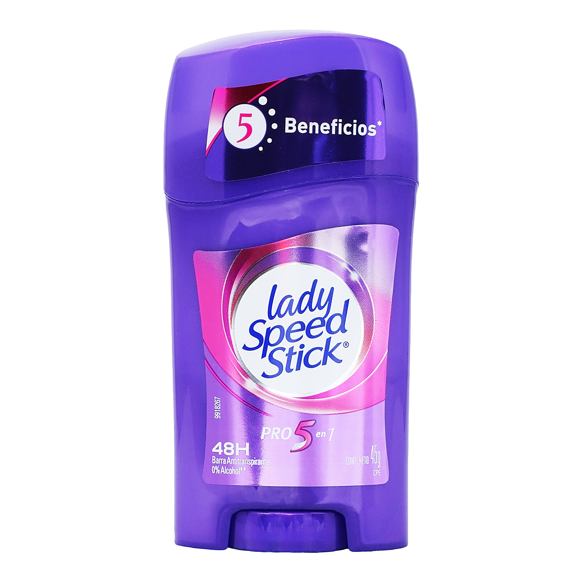 Desodorante Barra Pro 5 Lady Speed S 45.0 Gr