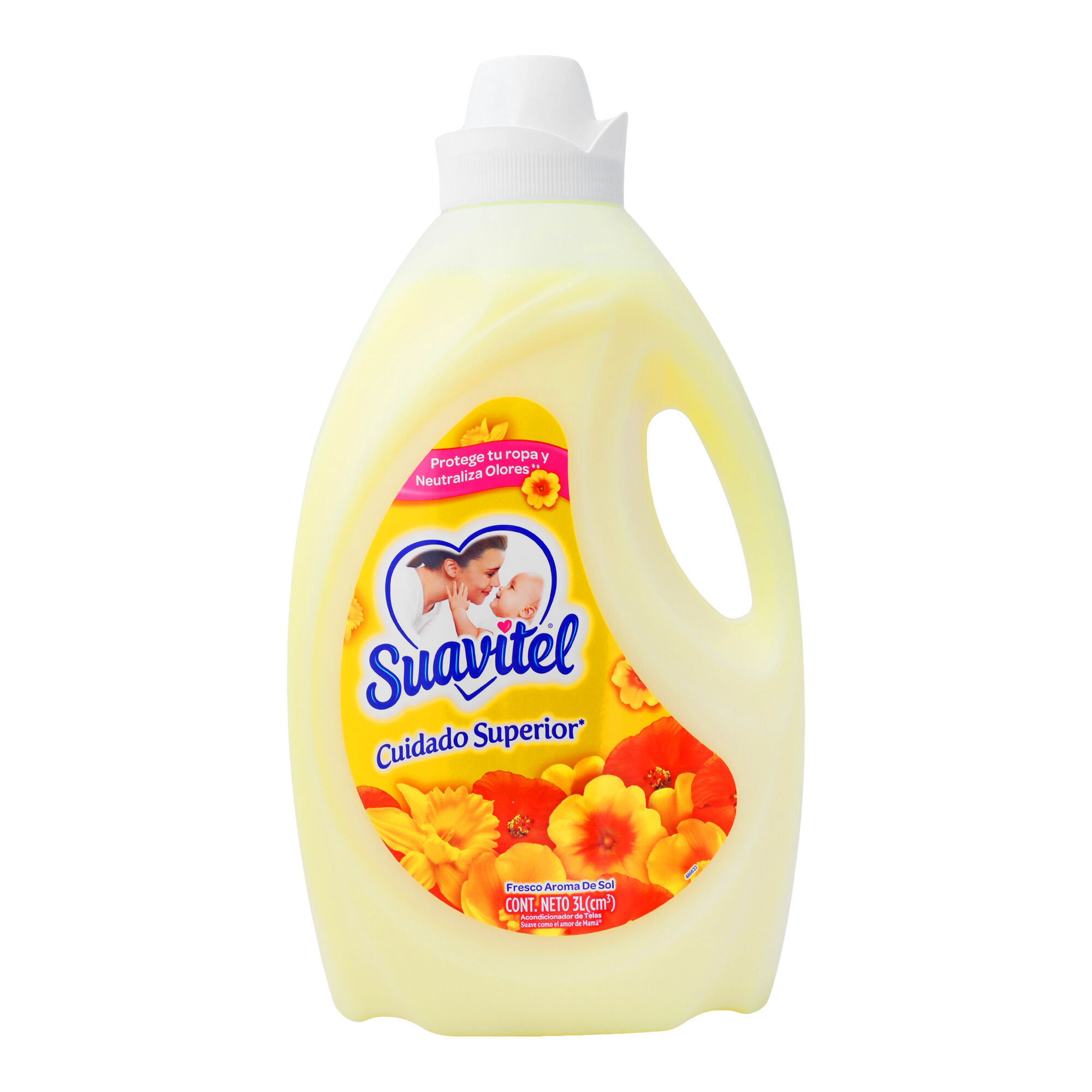 Suavizante Regular Con Aroma Sol Suavitel 3.0 Lt
