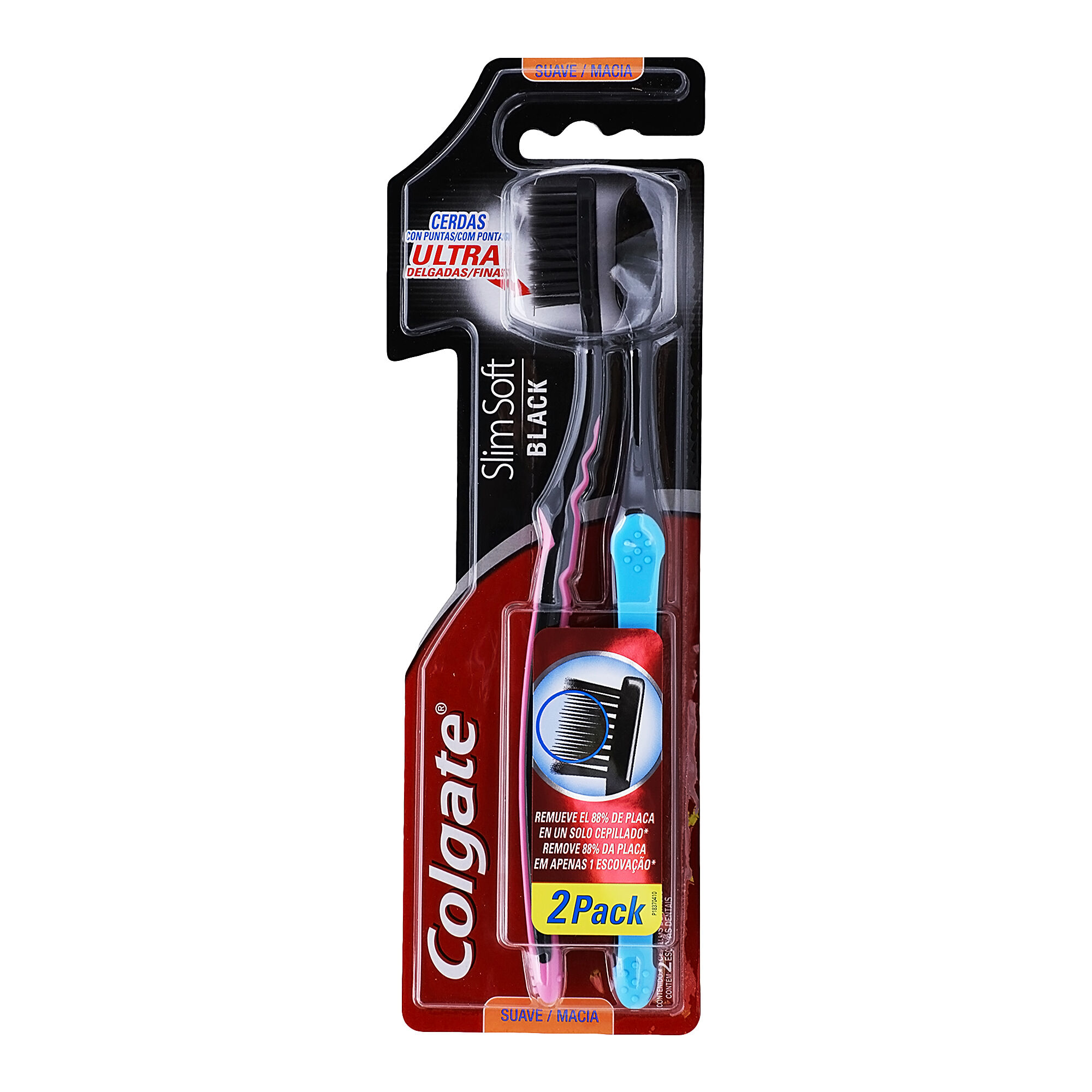 Cepi Dent Slim Blck Colgate 2 Pza