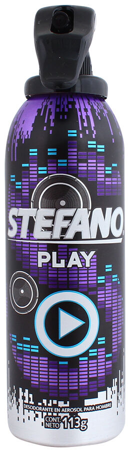 Deo Aerosol Play Stefano 125.0 Gr