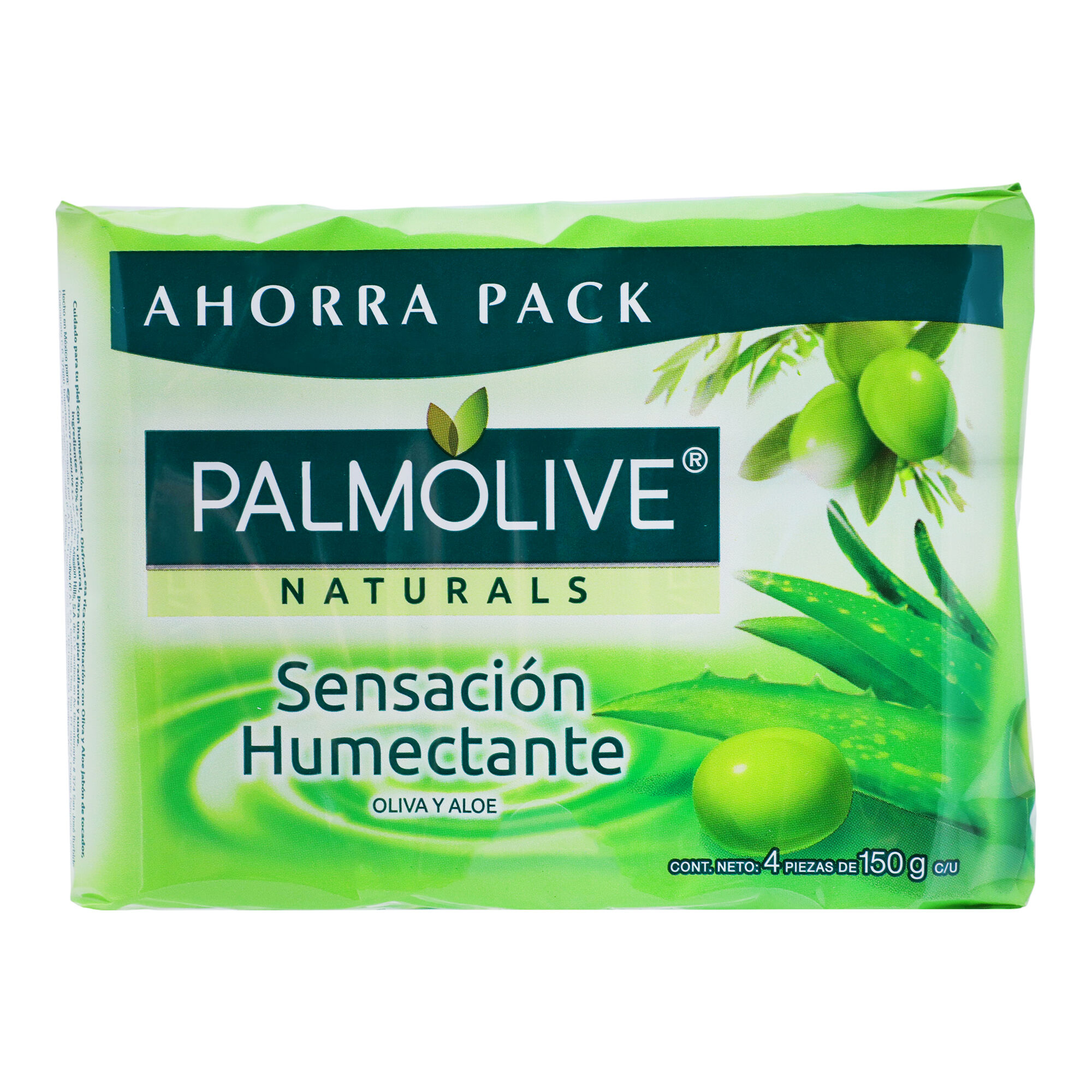 Jabon Nats Oliva Y Aloe 150gr Palmolive 120.0 Gr